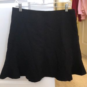 Loft Seamed Flippy Skirt